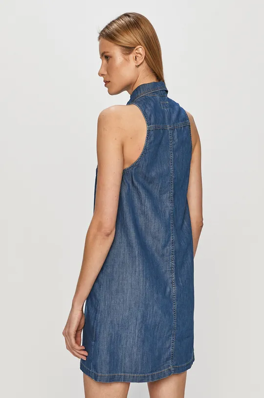 Pepe Jeans - Rifľové šaty Jess  69% Bavlna, 31% Lyocell