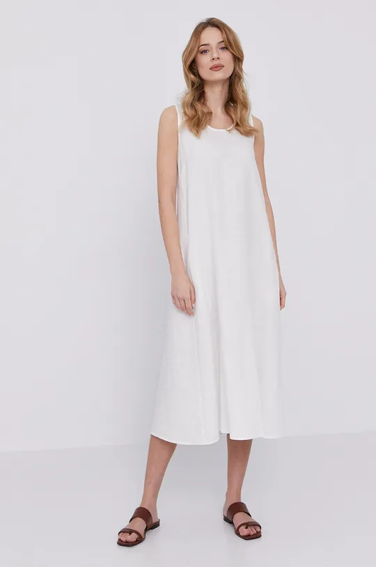 biały Max Mara Leisure sukienka