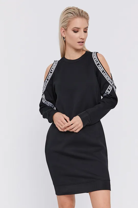 Karl Lagerfeld Sukienka 211W1362 czarny