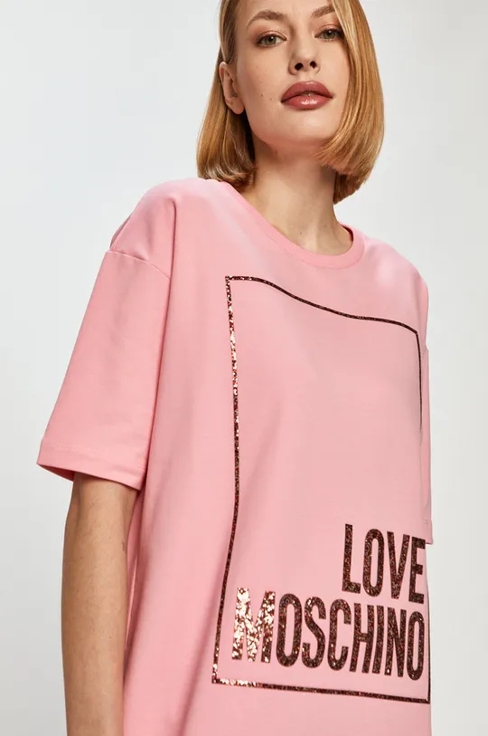 рожевий Love Moschino - Плаття Жіночий