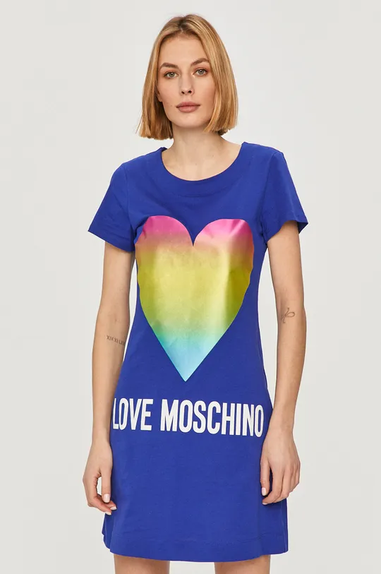 блакитний Love Moschino Сукня Жіночий