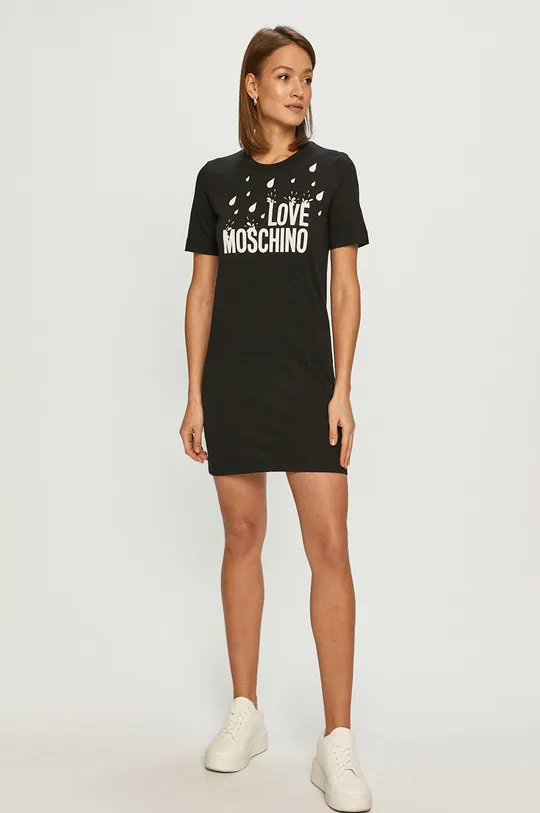 Love Moschino - Sukienka czarny