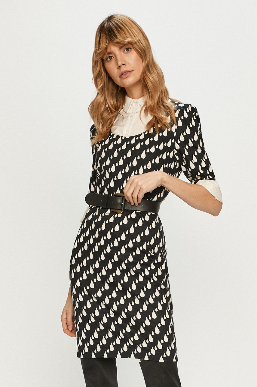 crna Love Moschino Haljina