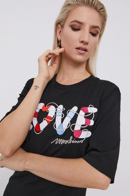 чёрный Платье Love Moschino