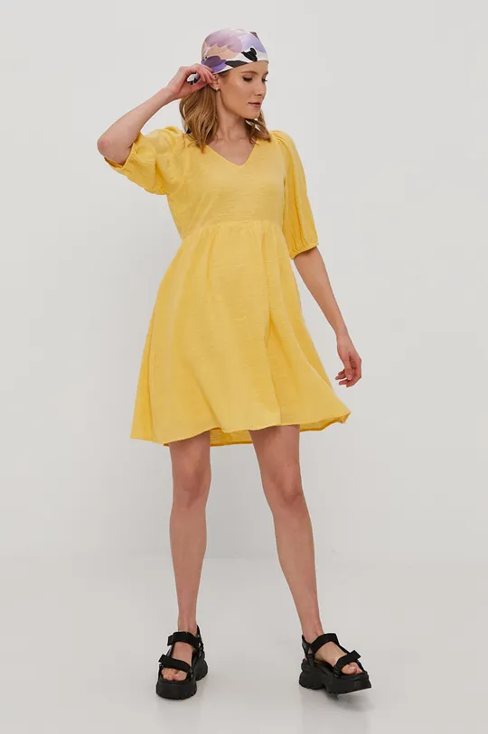 Vero Moda Sukienka żółty