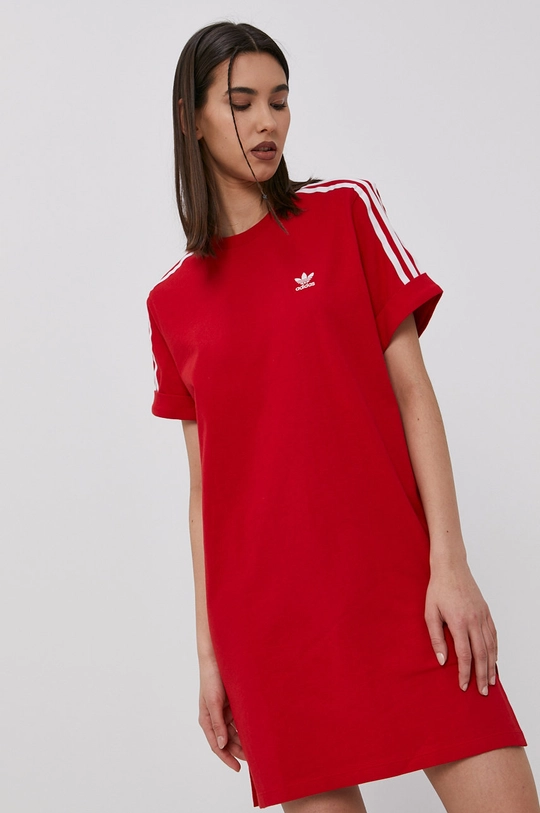 червоний Сукня adidas Originals Жіночий