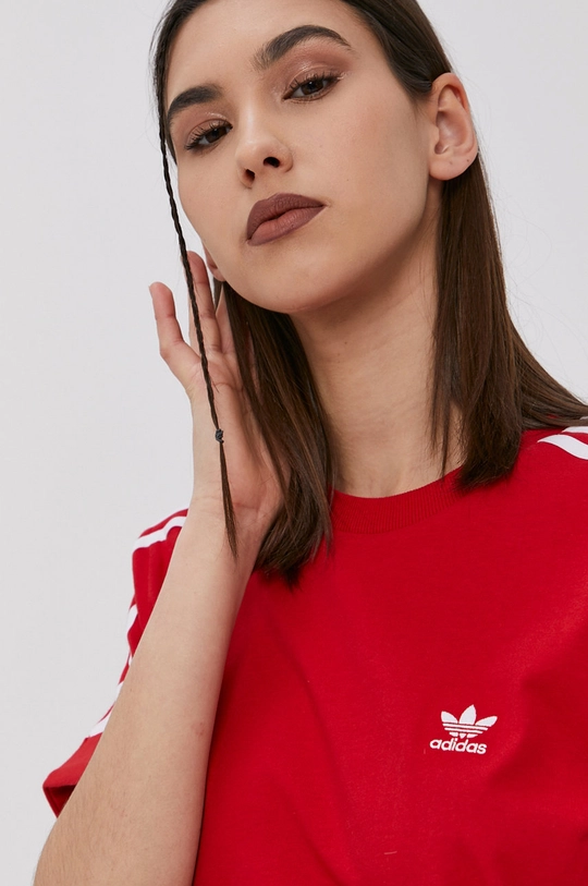 красный Платье adidas Originals