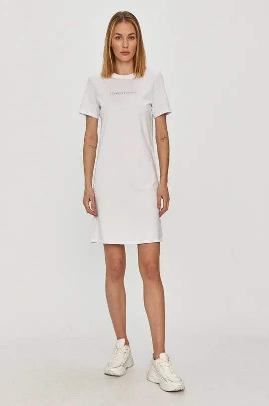 Armani Exchange - Плаття білий