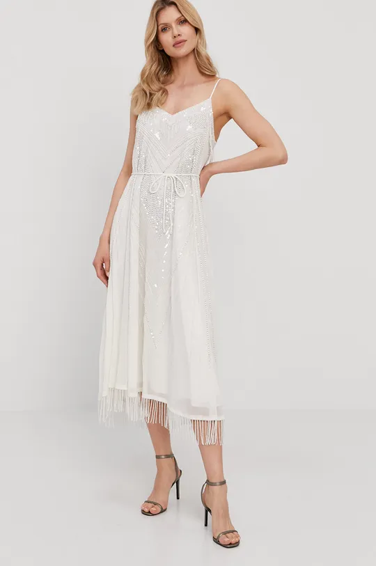 biały Twinset Sukienka Damski