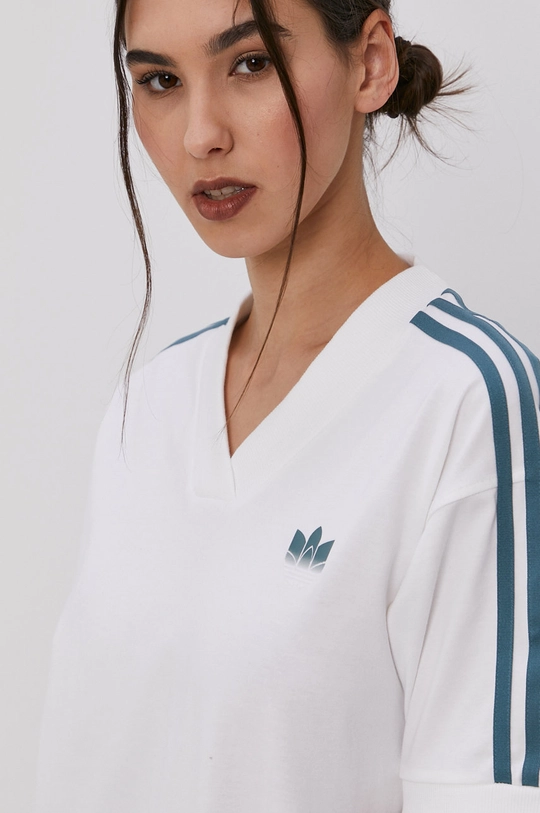 fehér adidas Originals ruha GN2848