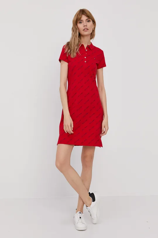 Платье Tommy Hilfiger красный