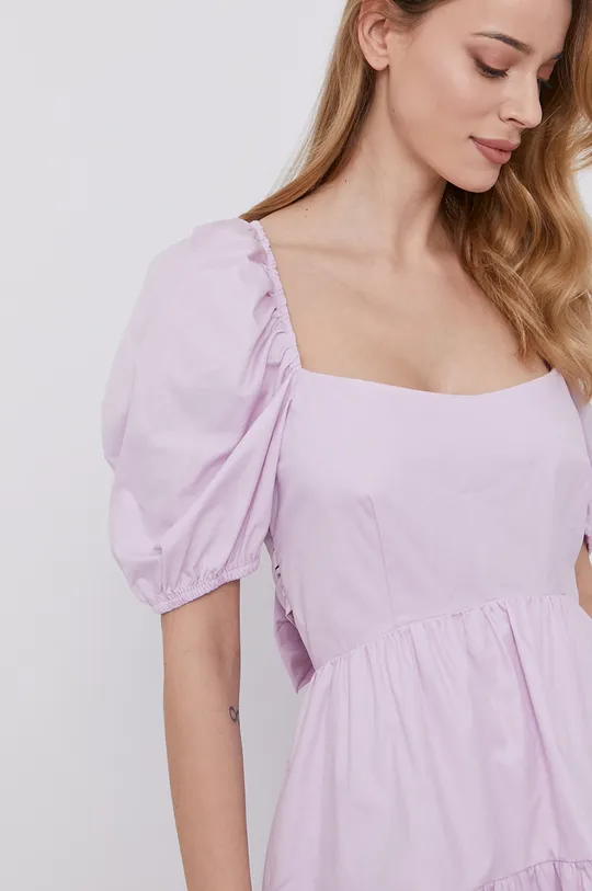 fioletowy Bardot Sukienka