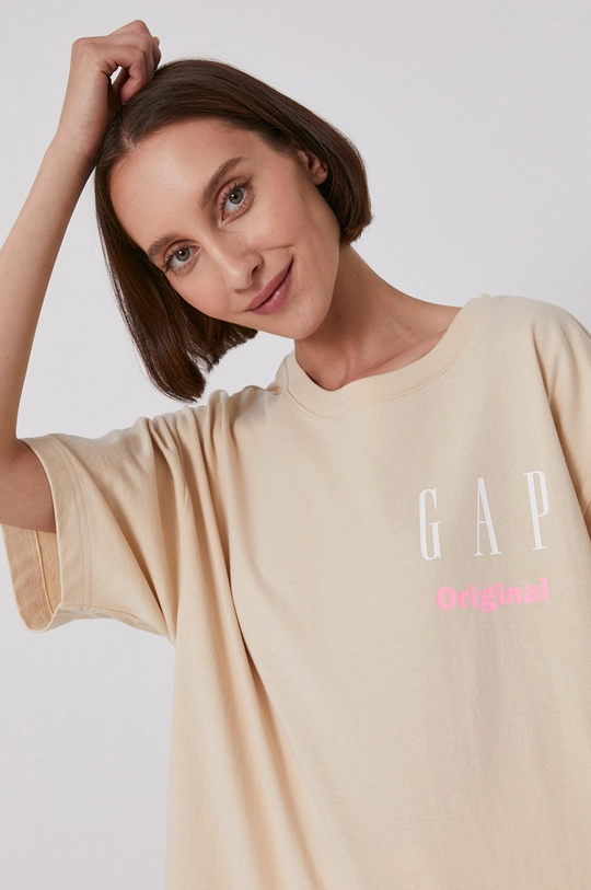 beżowy GAP T-shirt