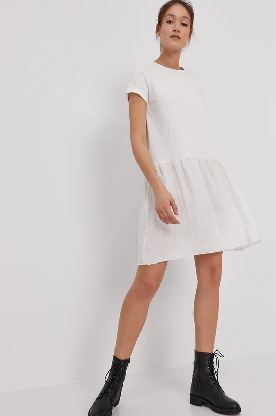 biały Deha Sukienka