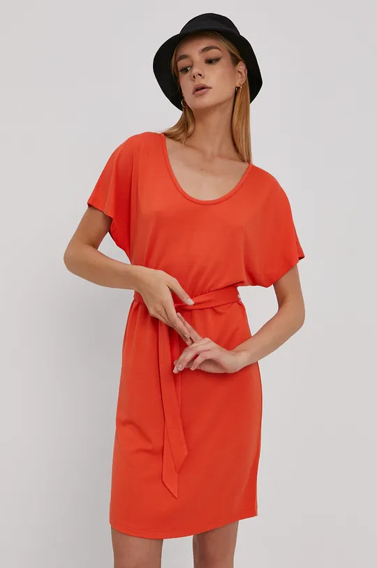 Šaty Superdry oranžová