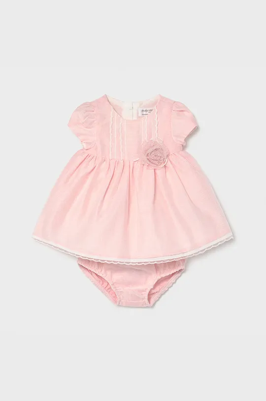 ružová Mayoral Newborn - Dievčenské šaty 60-86 cm Dievčenský
