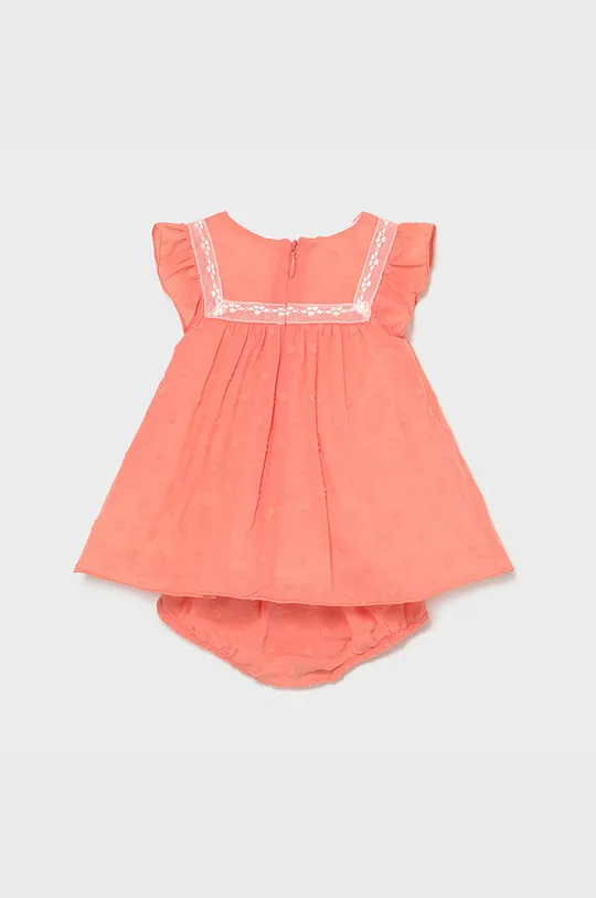 Mayoral Newborn - Sukienka dziecięca pomarańczowy