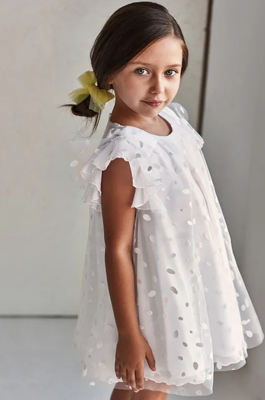Mayoral - Детское платье белый