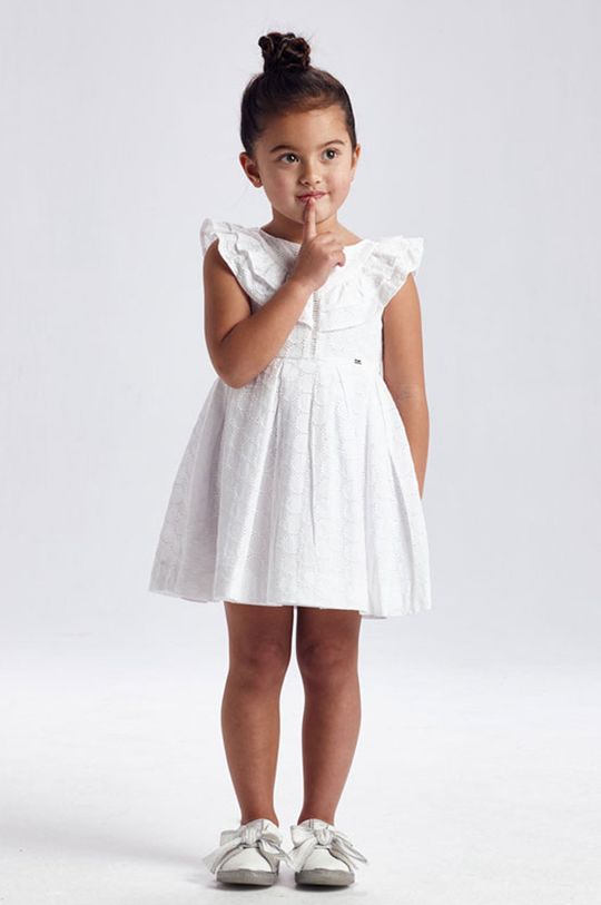 biela Mayoral - Dievčenské šaty Dievčenský