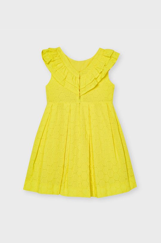 Mayoral - Dievčenské šaty žltá