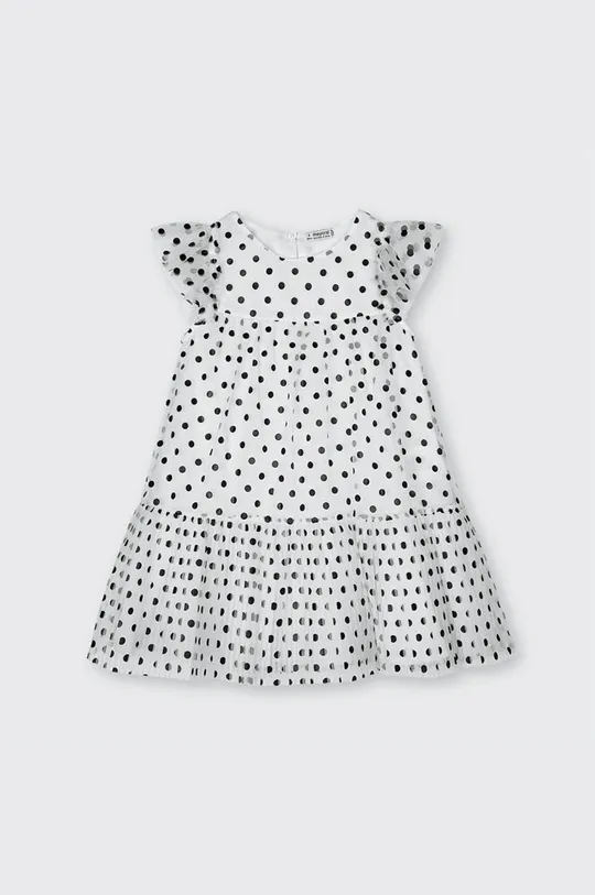 Mayoral - Παιδικό φόρεμα λευκό