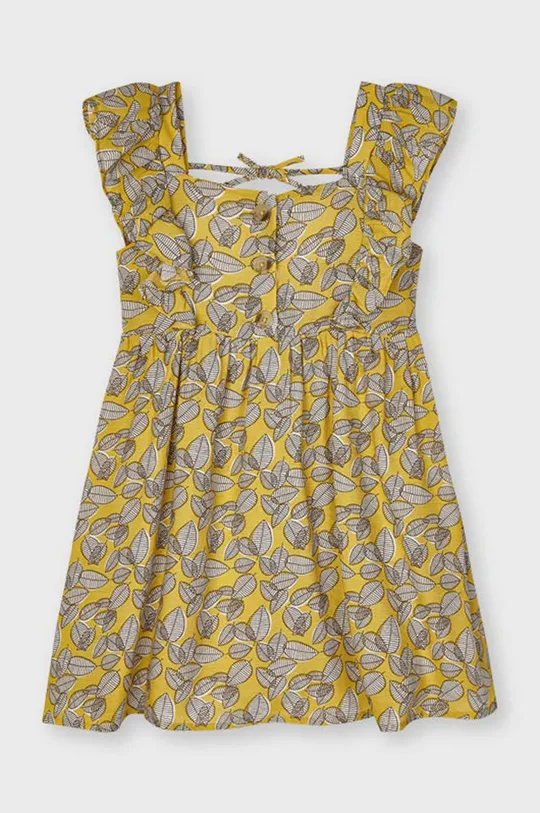 Mayoral - Dievčenské šaty žltá