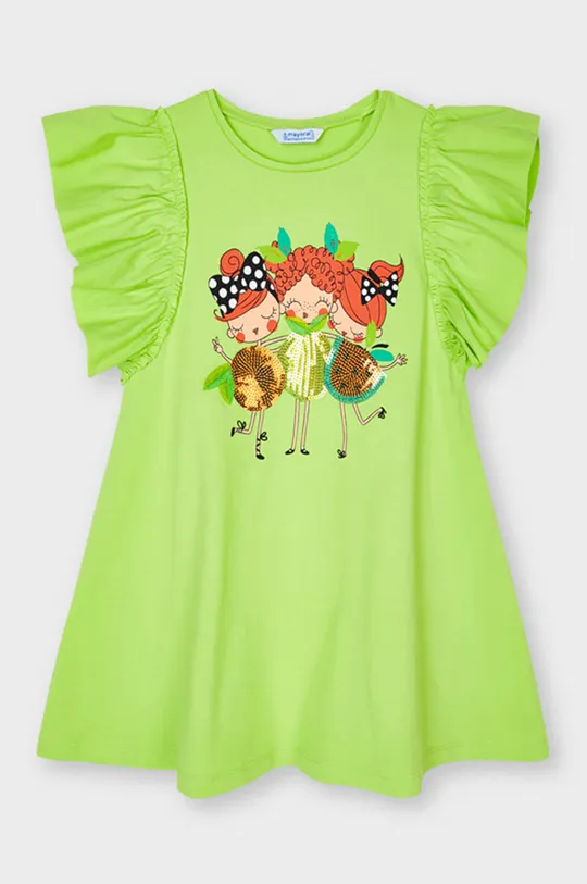zelená Mayoral - Dievčenské šaty Dievčenský