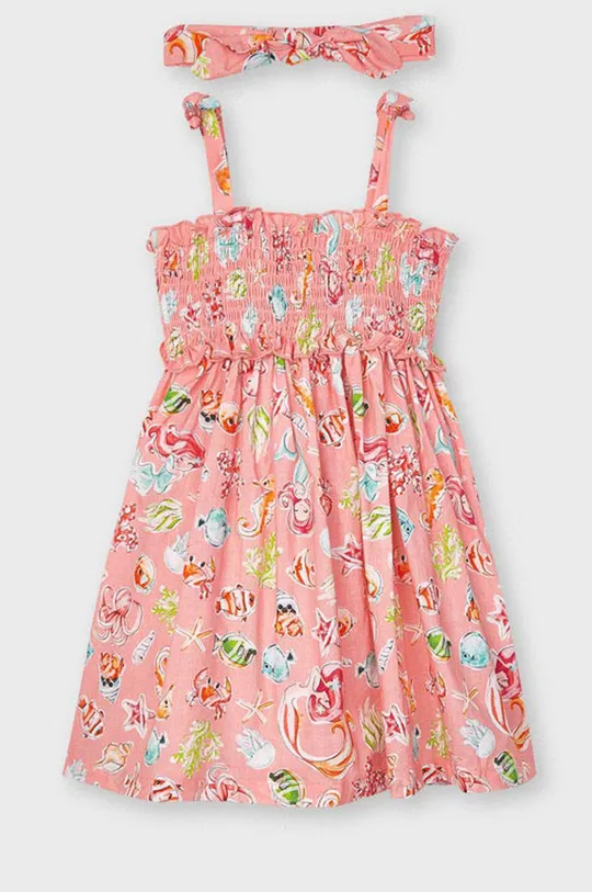 розовый Mayoral - Детское платье Для девочек