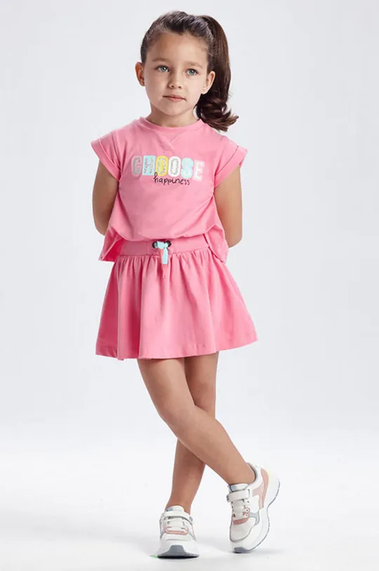 fioletowy Mayoral - Sukienka dziecięca Dziewczęcy