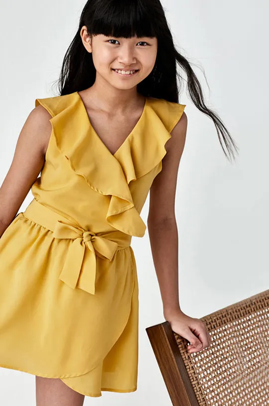 πορτοκαλί Mayoral - Παιδικό φόρεμα Για κορίτσια