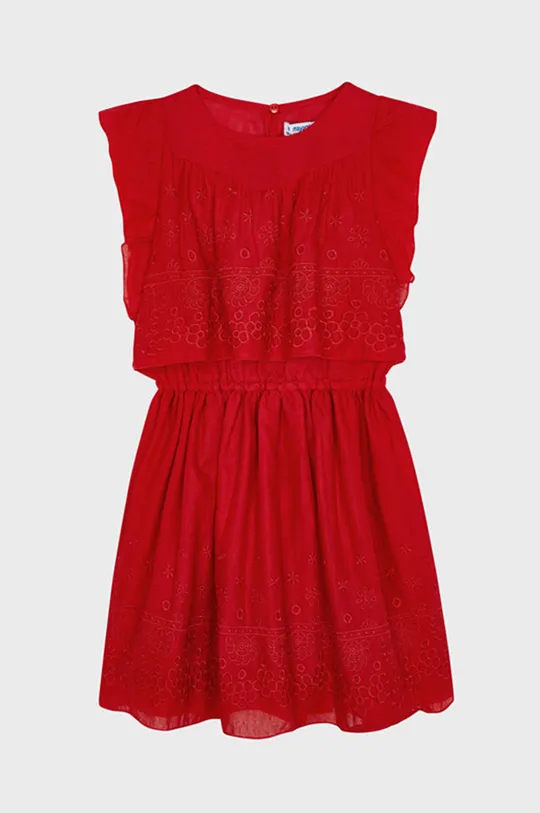červená Mayoral - Dievčenské šaty Dievčenský