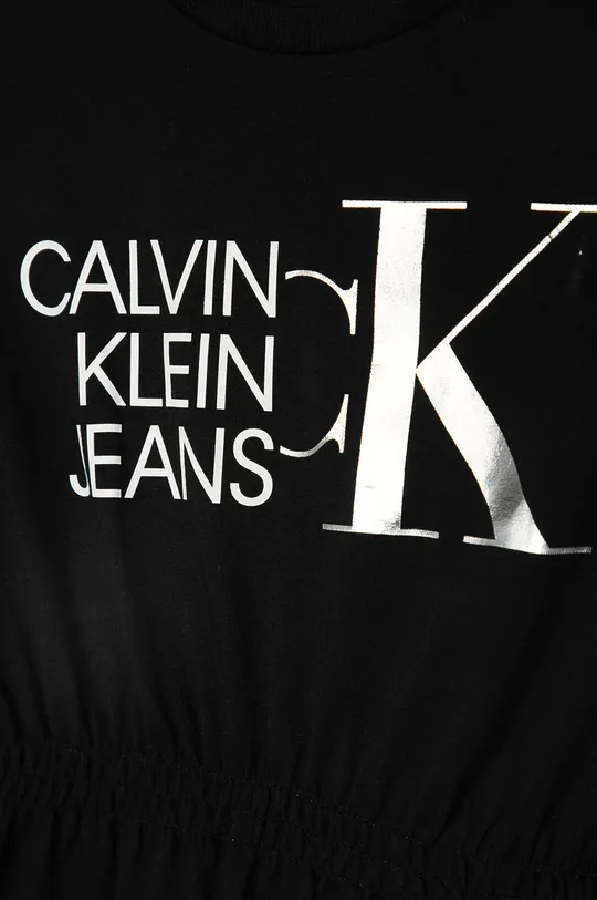 Calvin Klein Jeans - Dievčenské šaty 104-176 cm čierna