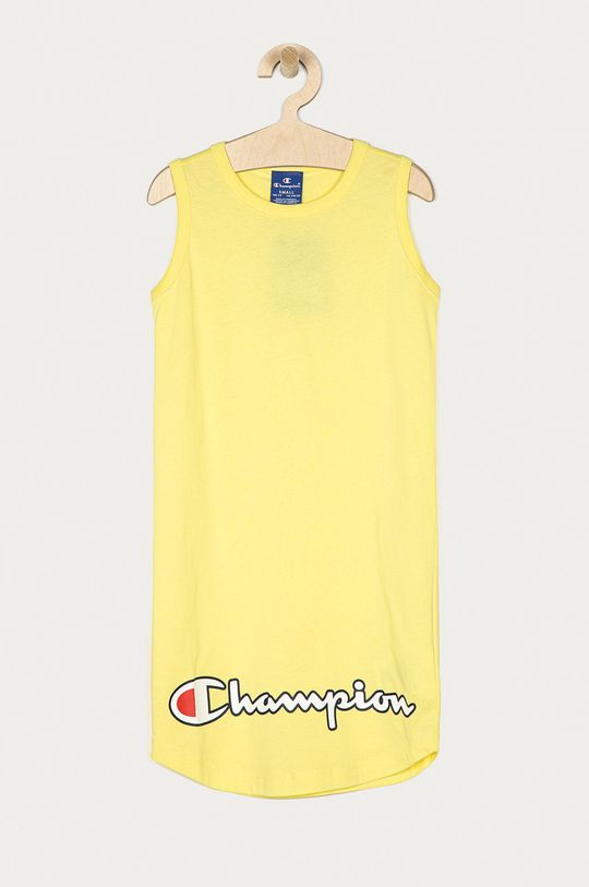 żółty Champion Sukienka dziecięca 403786 Dziewczęcy