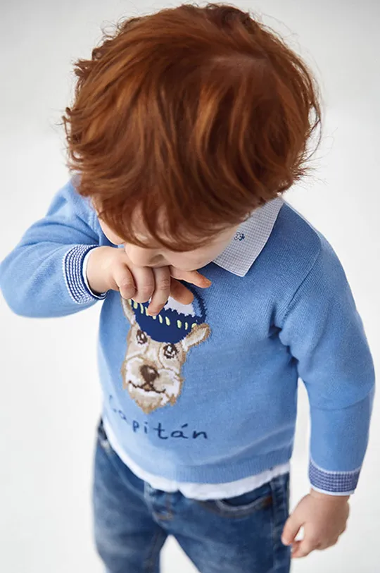 Mayoral - Детский свитер голубой