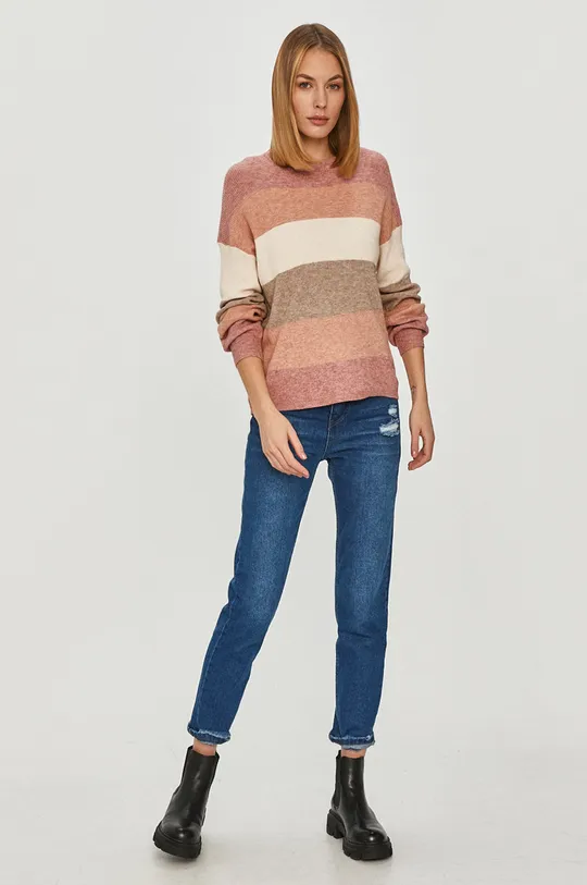Only - Sweter różowy
