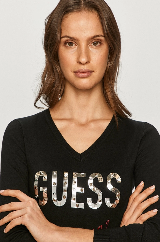 czarny Guess - Sweter