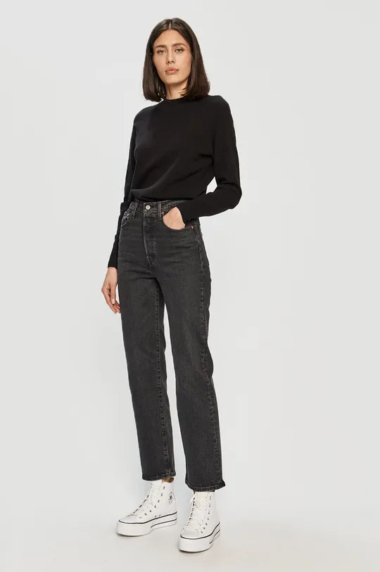 Calvin Klein Jeans - Sweter J20J215593.4891 czarny
