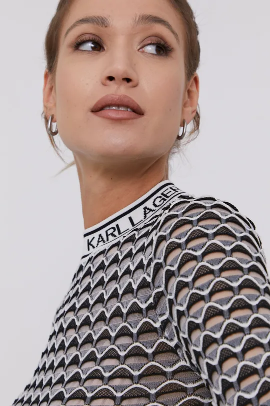 szürke Karl Lagerfeld pulóver
