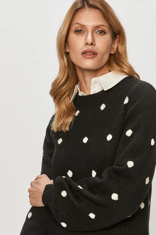 czarny Vero Moda - Sweter