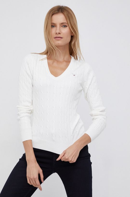 Gant sweter biały