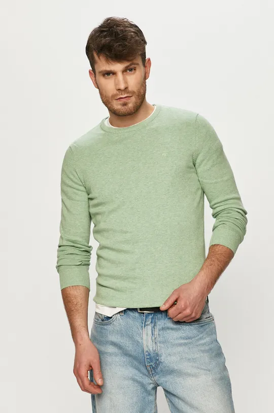 zöld Tom Tailor pulóver Férfi