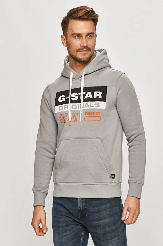 szary G-Star Raw - Bluza D18239.A971.B959 Męski