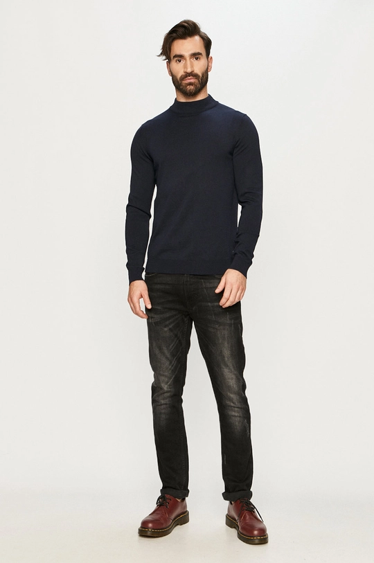 Premium by Jack&Jones - Sweter granatowy