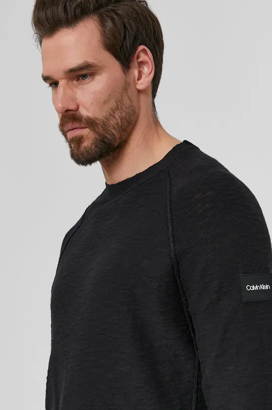 czarny Calvin Klein - Sweter