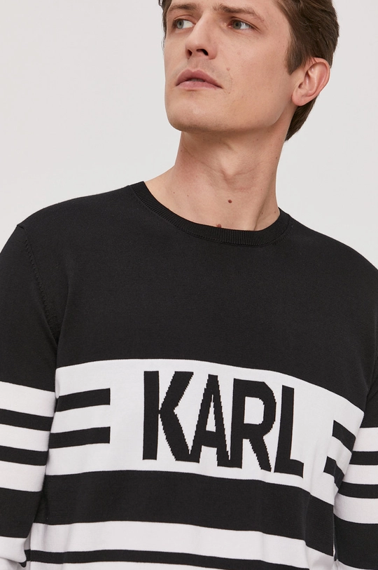 czarny Karl Lagerfeld Sweter 511306.655041