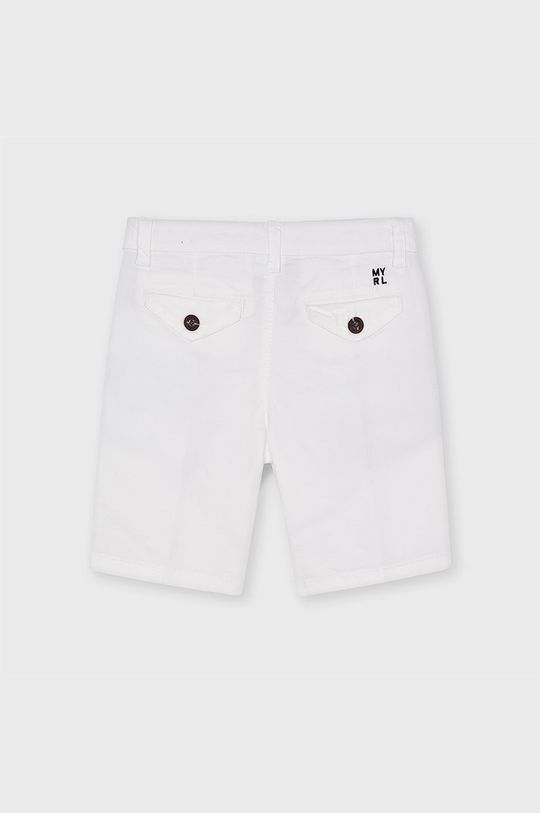 Mayoral - Detské krátke nohavice biela