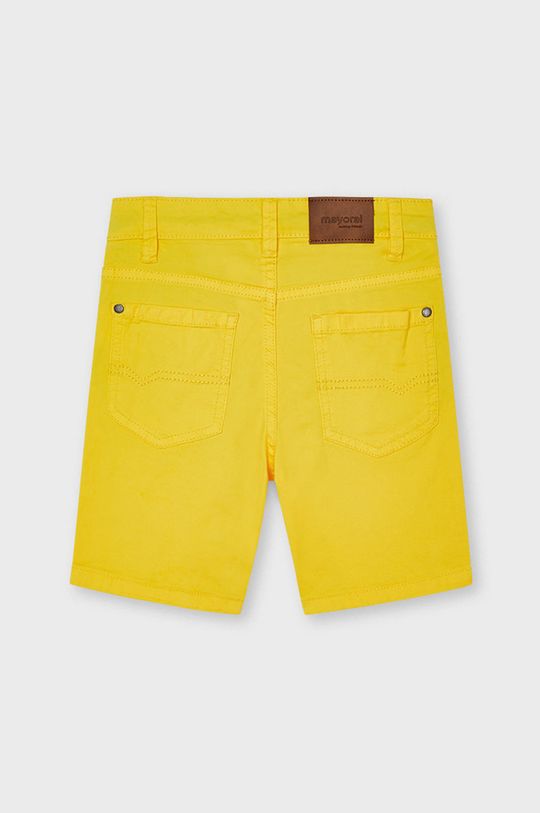 Mayoral - Detské krátke nohavice svetlo oranžová