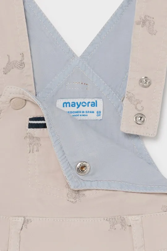 Mayoral - Детский комбинезон  Подкладка: 100% Хлопок Основной материал: 98% Хлопок, 2% Эластан