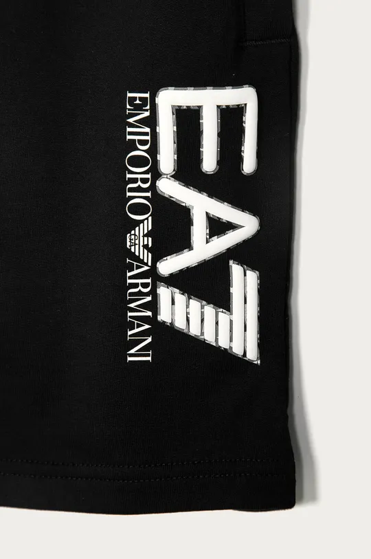 EA7 Emporio Armani - Detské krátke nohavice 104-134 cm čierna