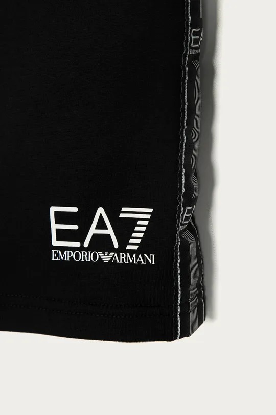 EA7 Emporio Armani - Detské krátke nohavice 116 cm čierna